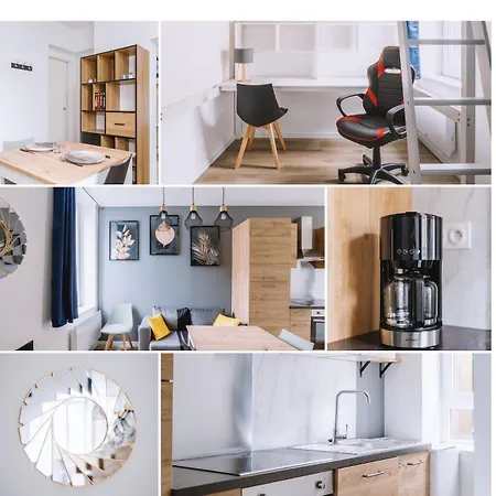 Апартаменты La Parenthese-wifi-netflix-parking Виши